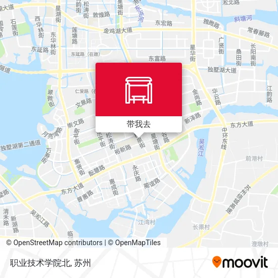 职业技术学院北地图