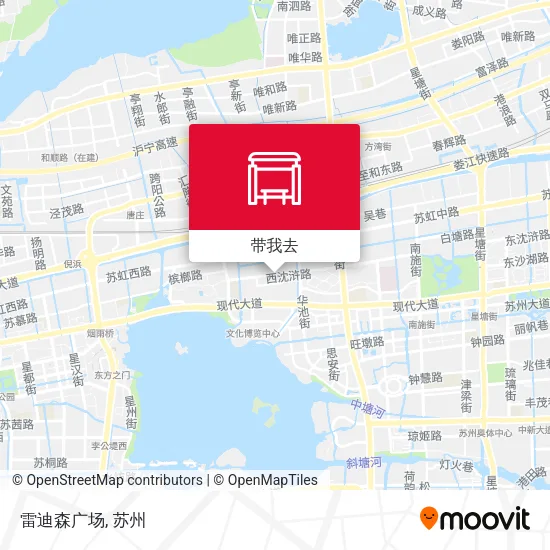 雷迪森广场地图