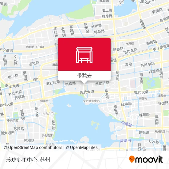 玲珑邻里中心地图