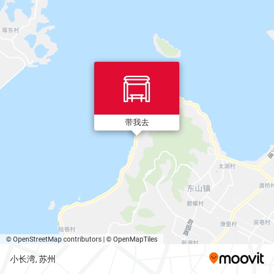 小长湾地图