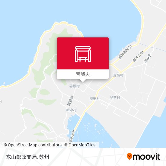东山邮政支局地图