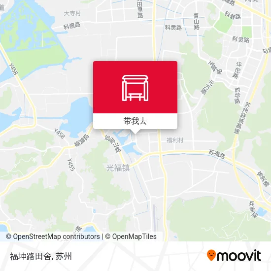 福坤路田舍地图