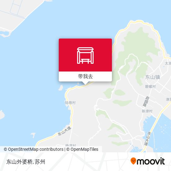 东山外婆桥地图