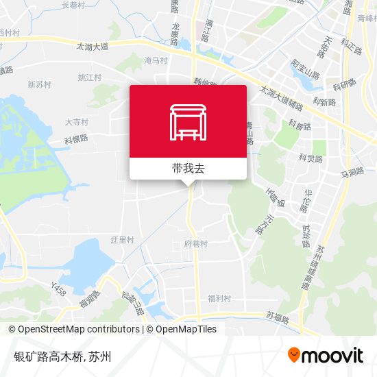 银矿路高木桥地图