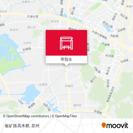 银矿路高木桥地图