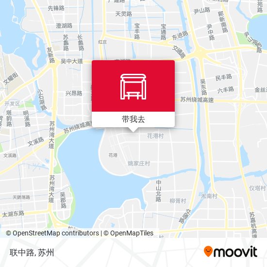 联中路地图