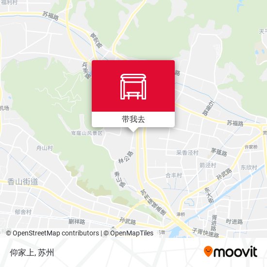 仰家上地图