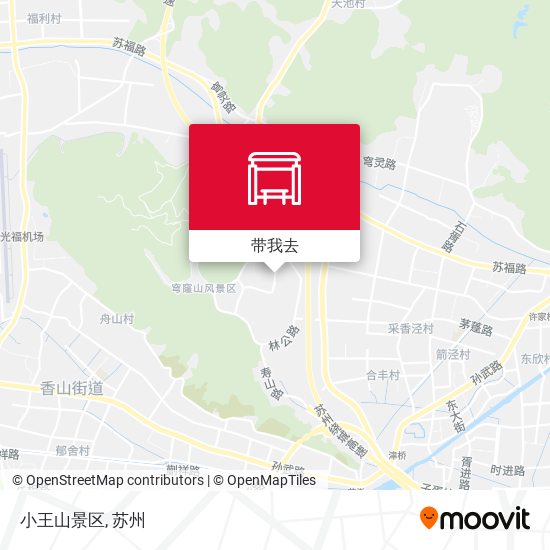 小王山景区地图