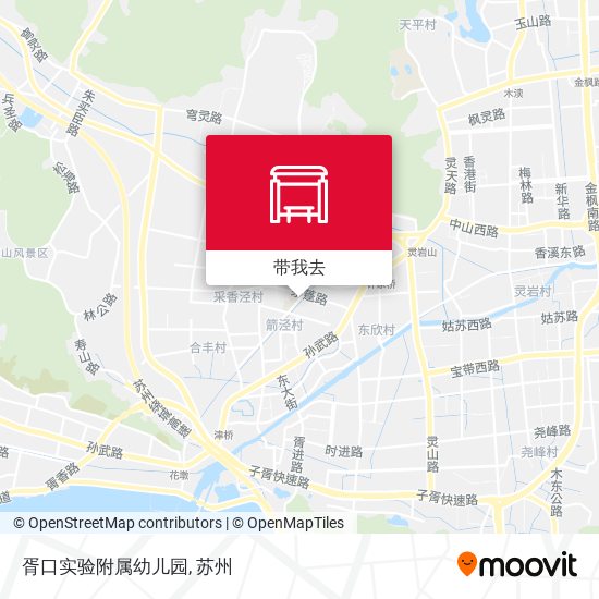 胥口实验附属幼儿园地图