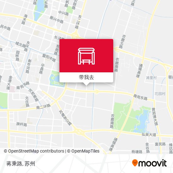 蒋乘路地图