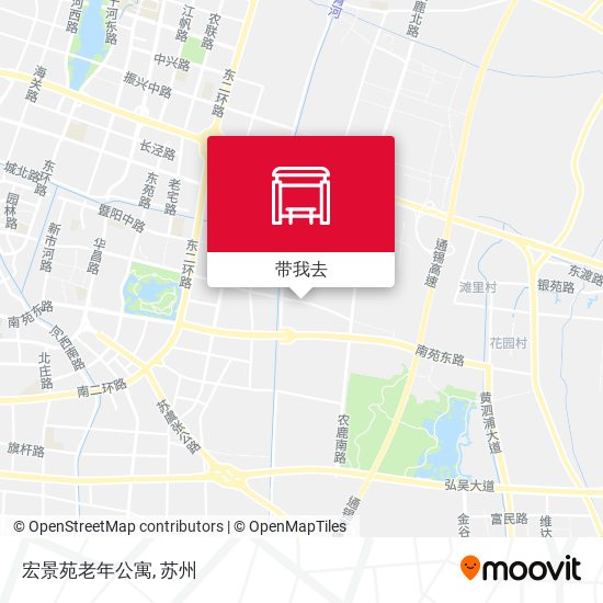 宏景苑老年公寓地图