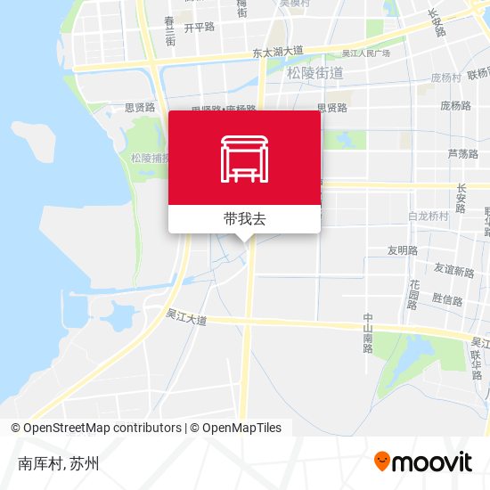 南厍村地图