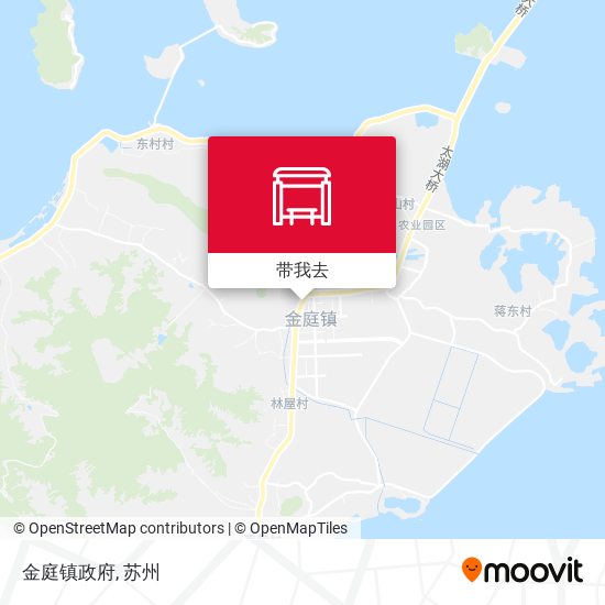 金庭镇政府地图