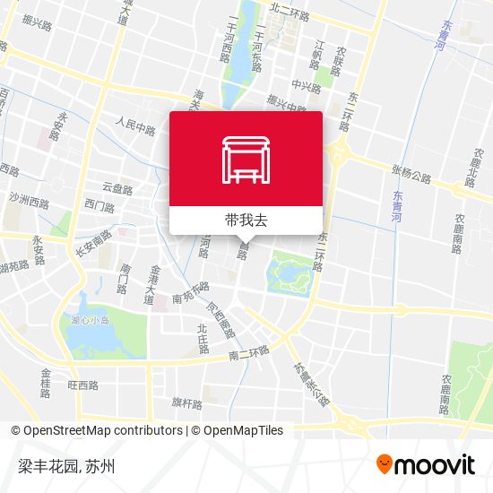 梁丰花园地图