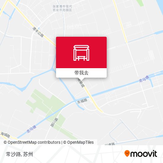 常沙路地图