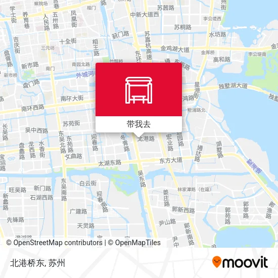 北港桥东地图