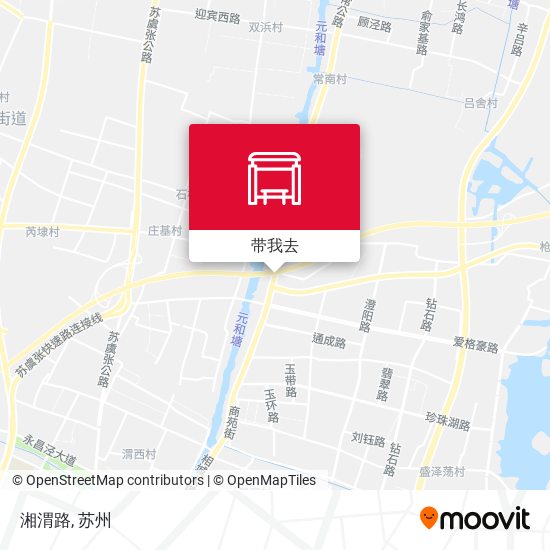 湘渭路地图