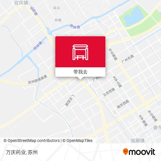 万庆药业地图