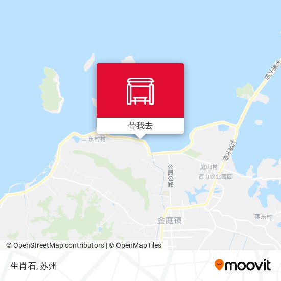 生肖石地图
