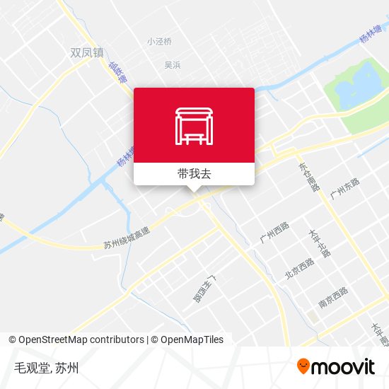 毛观堂地图