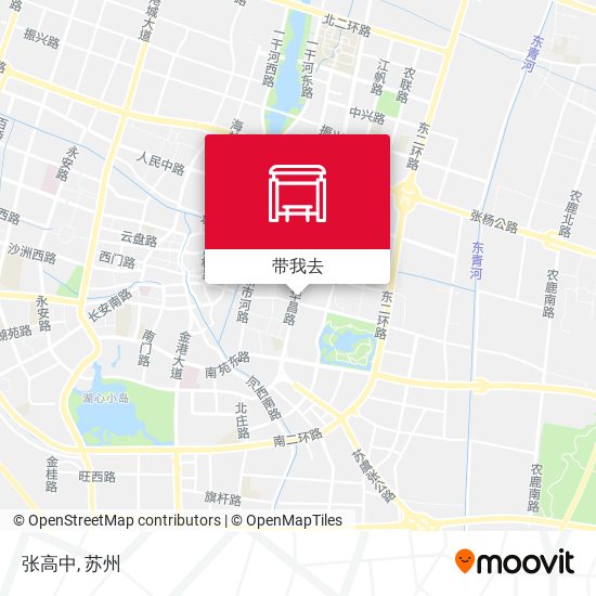 张高中地图