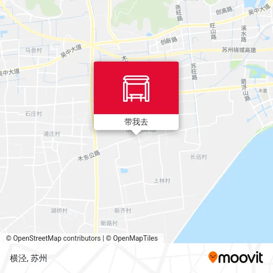 横泾地图