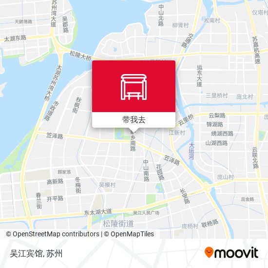 吴江宾馆地图