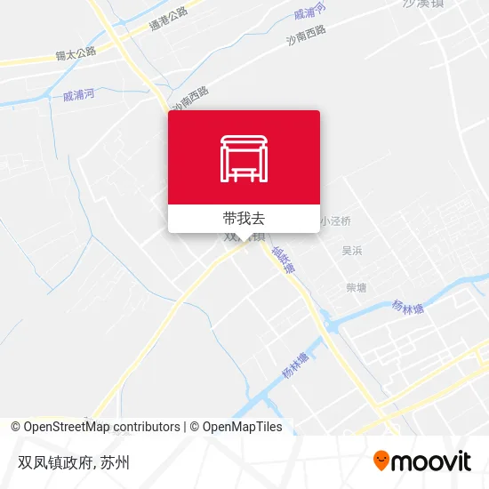 双凤镇政府地图