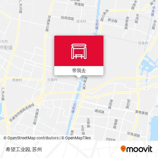 希望工业园地图