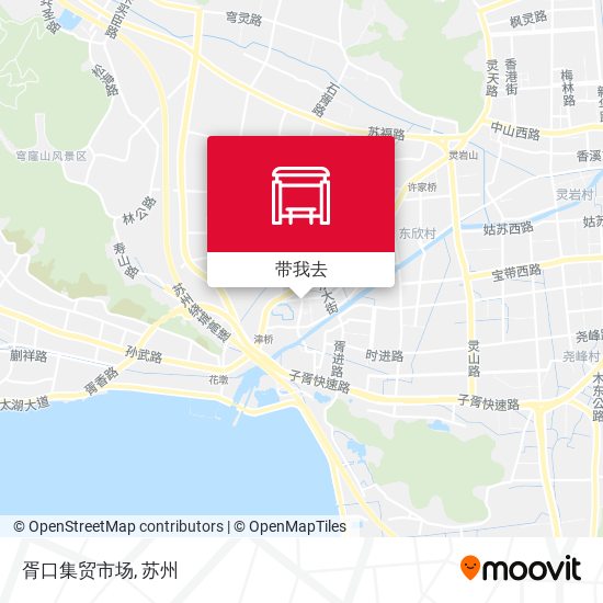 胥口集贸市场地图