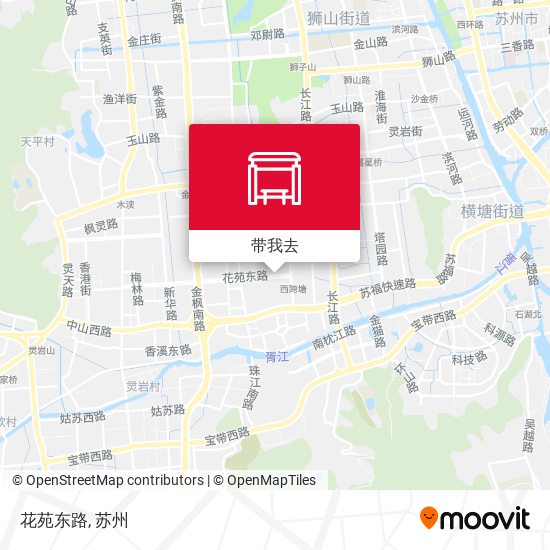 花苑东路地图