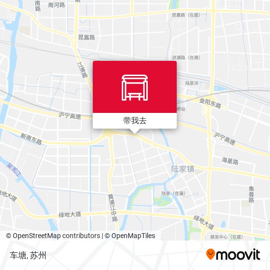 车塘地图