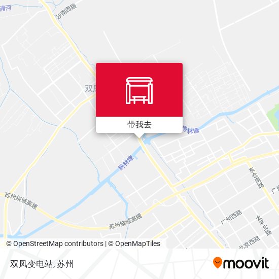 双凤变电站地图