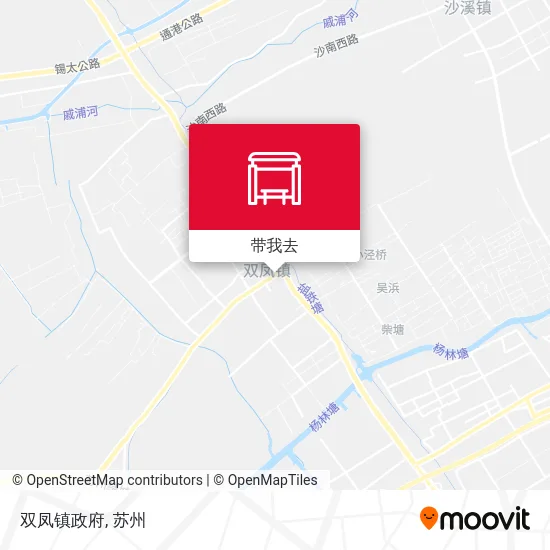双凤镇政府地图