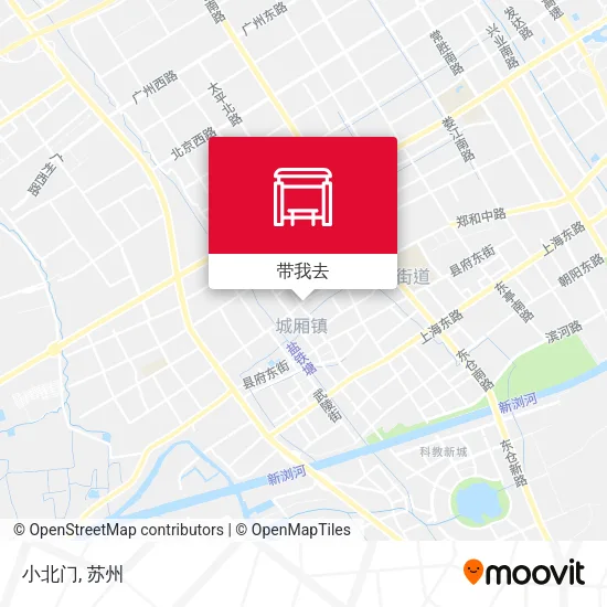 小北门地图