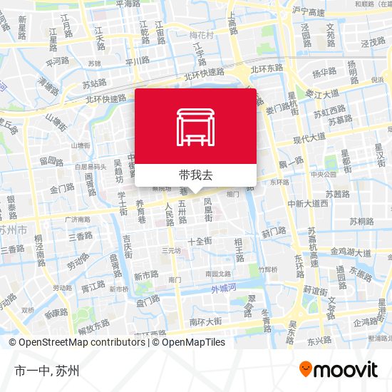 市一中地图