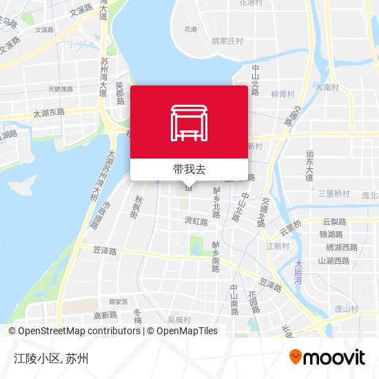 江陵小区地图