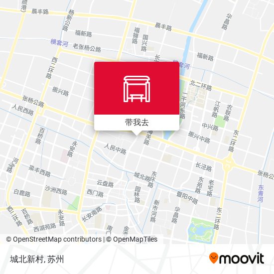 城北新村地图
