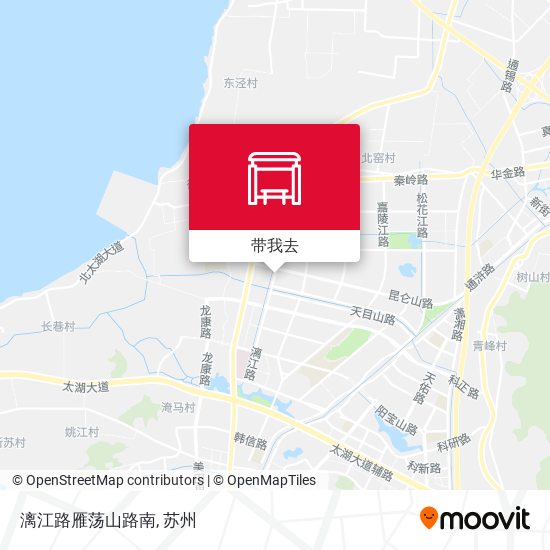 漓江路雁荡山路南地图