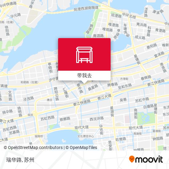 瑞华路地图