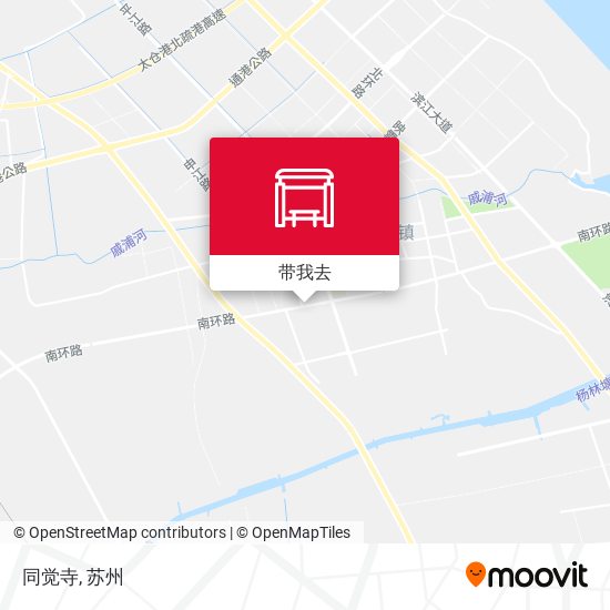 同觉寺地图