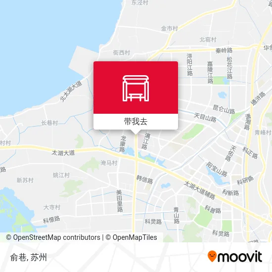 俞巷地图