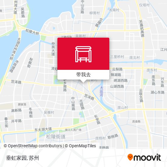 垂虹家园地图