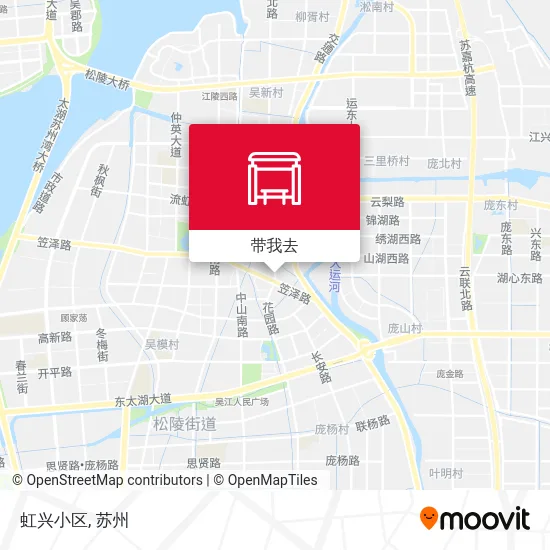 虹兴小区地图