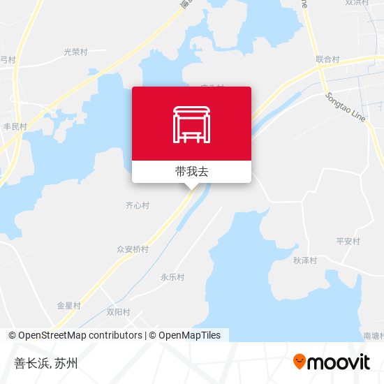 善长浜地图