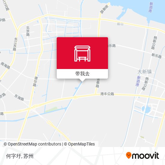 何字圩地图