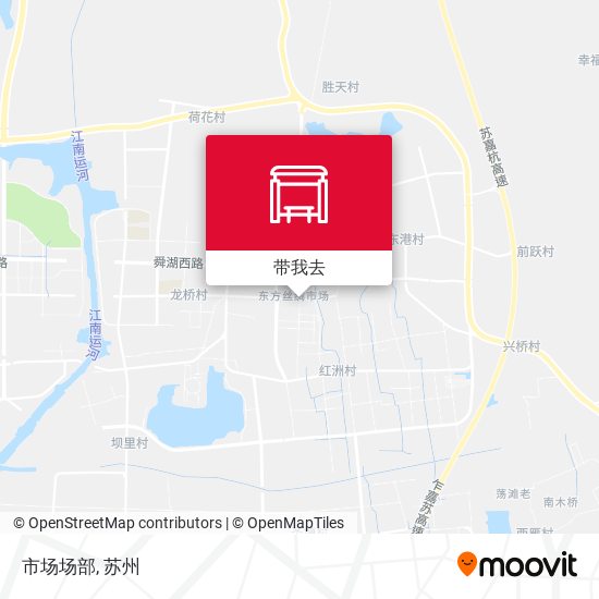 市场场部地图