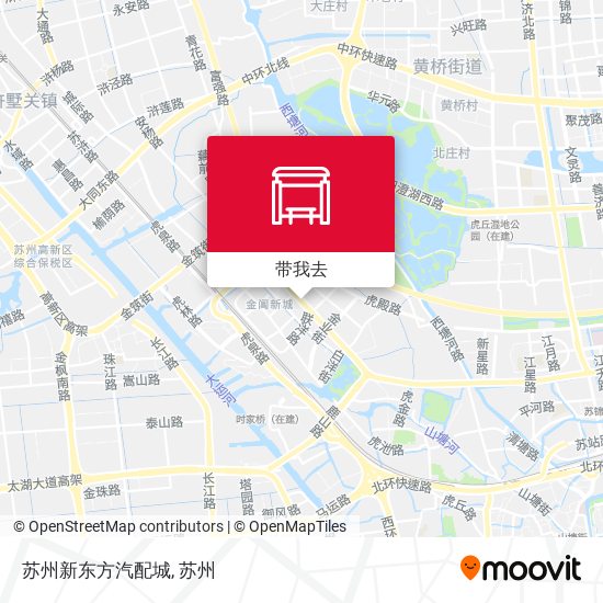 苏州新东方汽配城地图