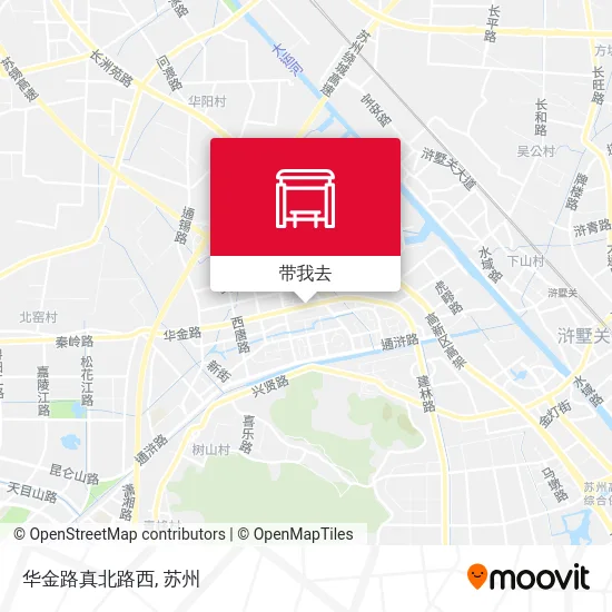 华金路真北路西地图