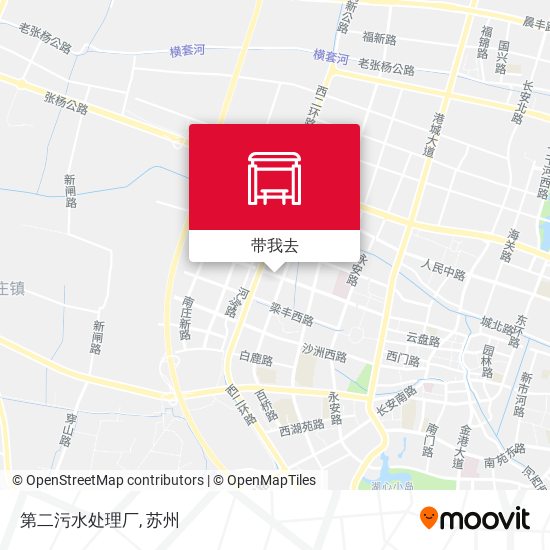 第二污水处理厂地图